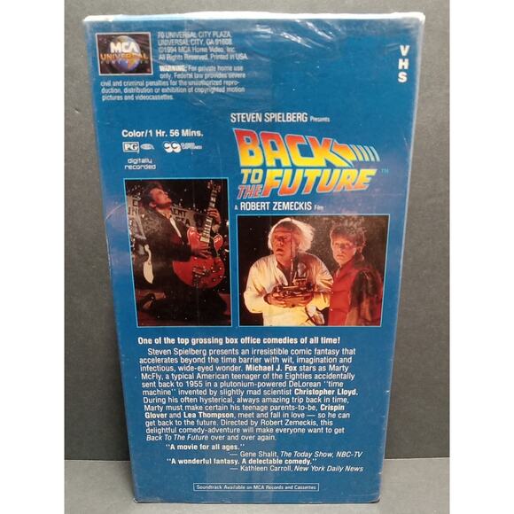 Back to the Future (VHS, 1985) McDonalds Promo NEW FACTORY SEALED - Picture 2 of 11